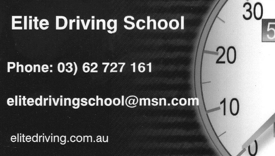 Elite Driving School Hobart Tasmania Driving lessons classes